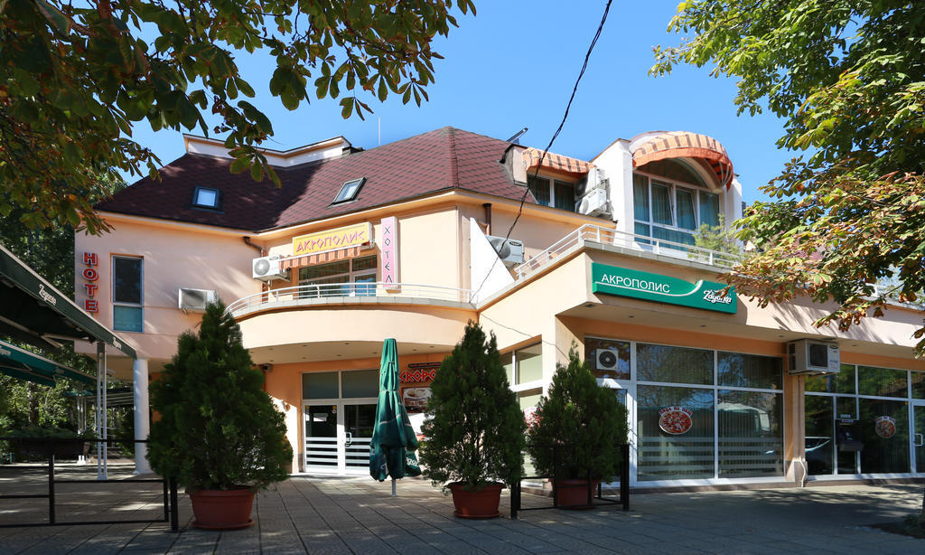 Acropolis Hotel Pazardžik Exteriér fotografie